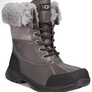 Uggs Men's Waterproof Butte Boots in Grey